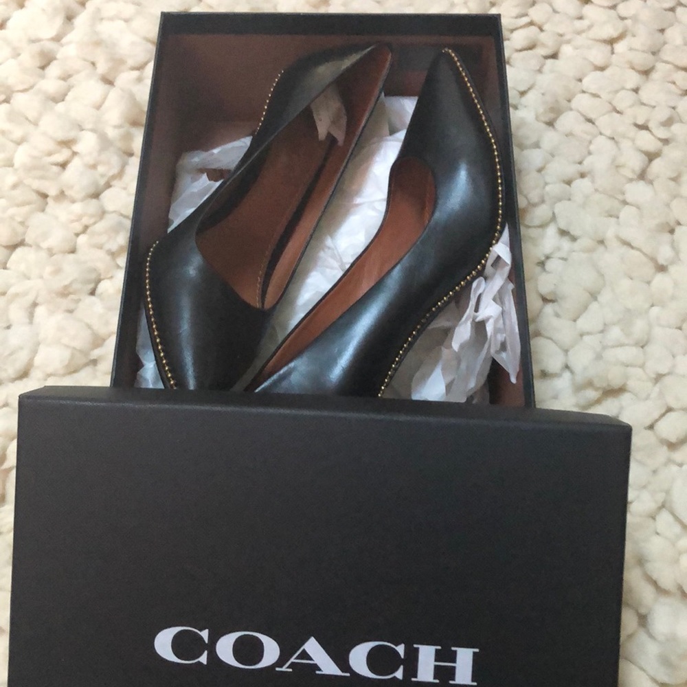Coach Studded Pump